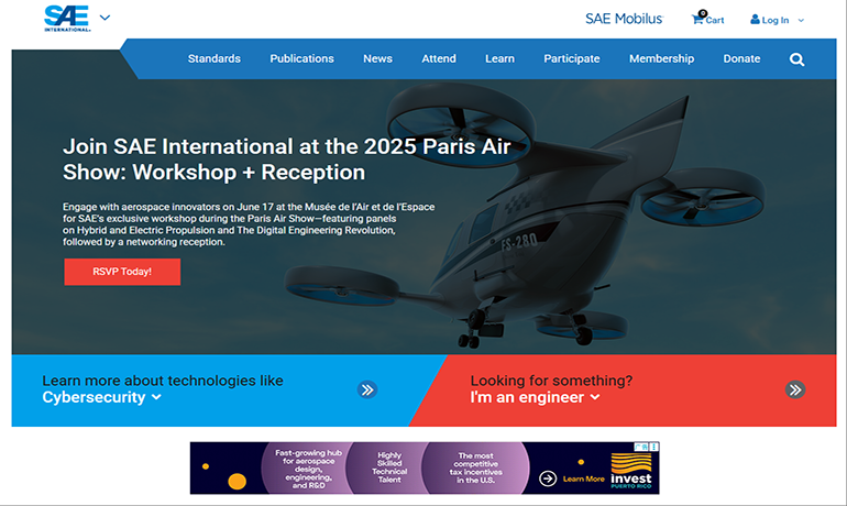 SAE International（国际自动机工程师学会）