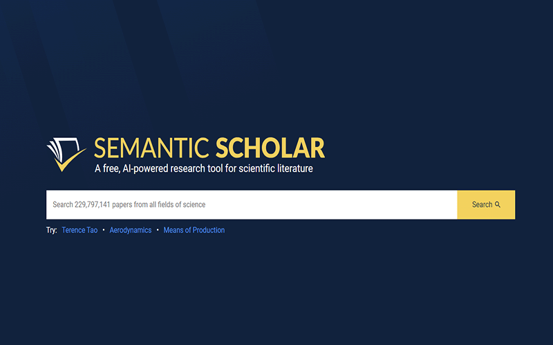 SemanticScholar 免费学术搜索引擎